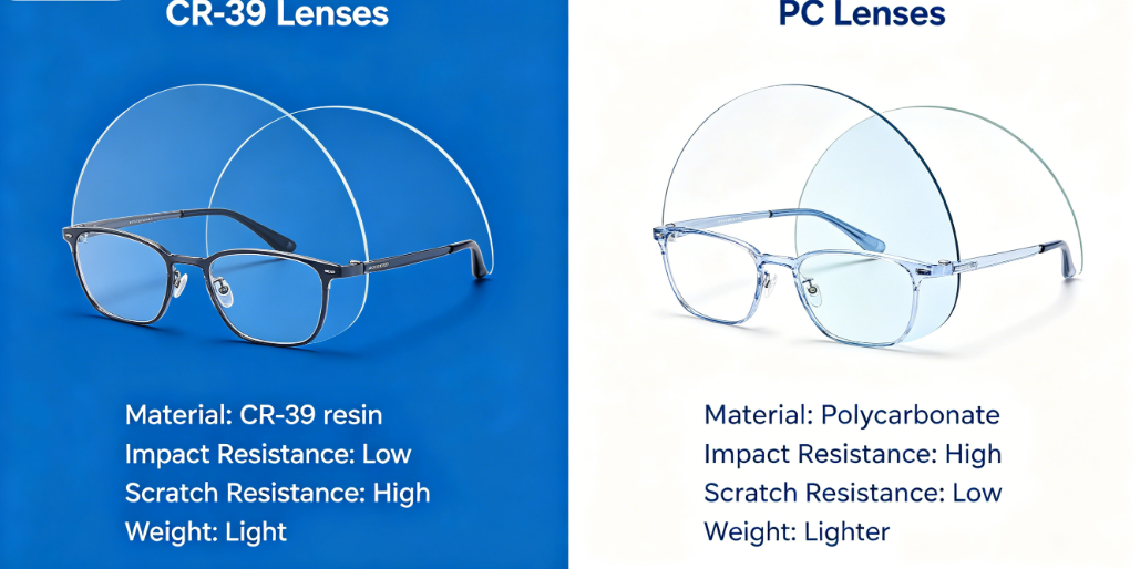 CR-39 vs. Polycarbonate Lenses: Which One Should You Choose?