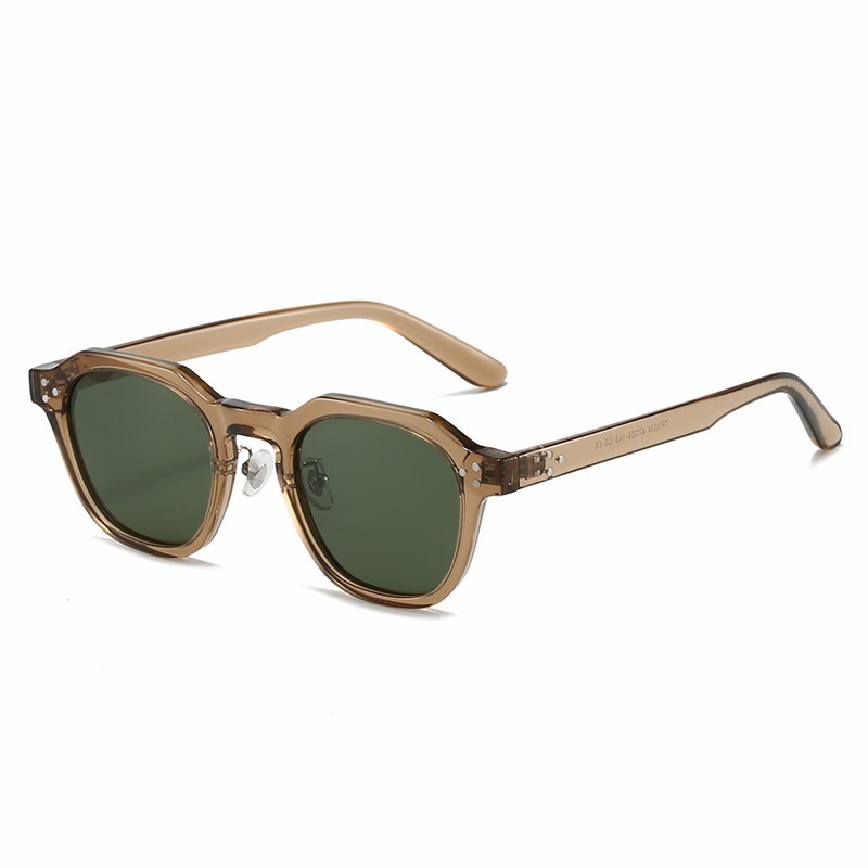 TR1004 New Cross-border Korean Niche TR90 Polarized Retro Unisex Ins Street Sunglasses