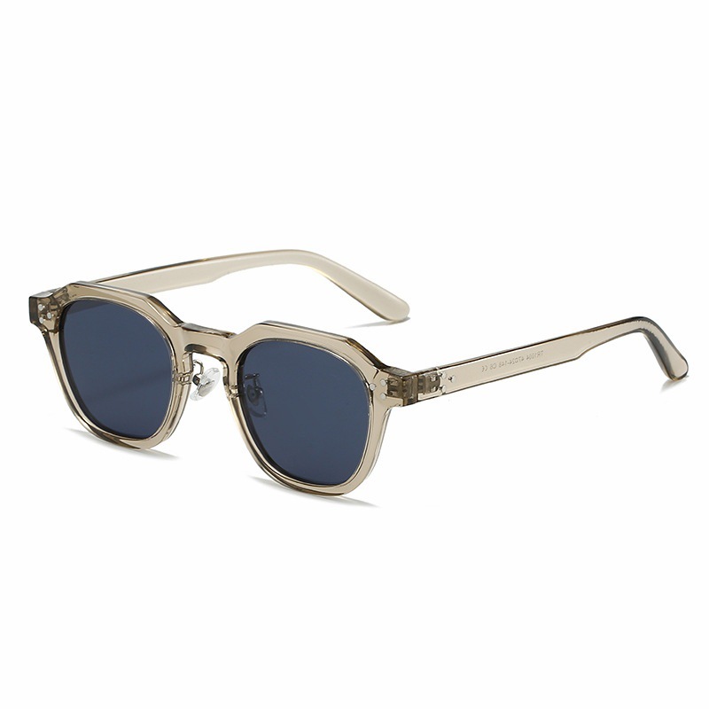 TR1004 New Cross-border Korean Niche TR90 Polarized Retro Unisex Ins Street Sunglasses 图3