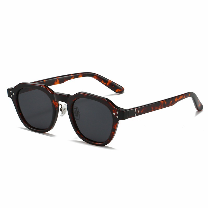 TR1004 New Cross-border Korean Niche TR90 Polarized Retro Unisex Ins Street Sunglasses 图4
