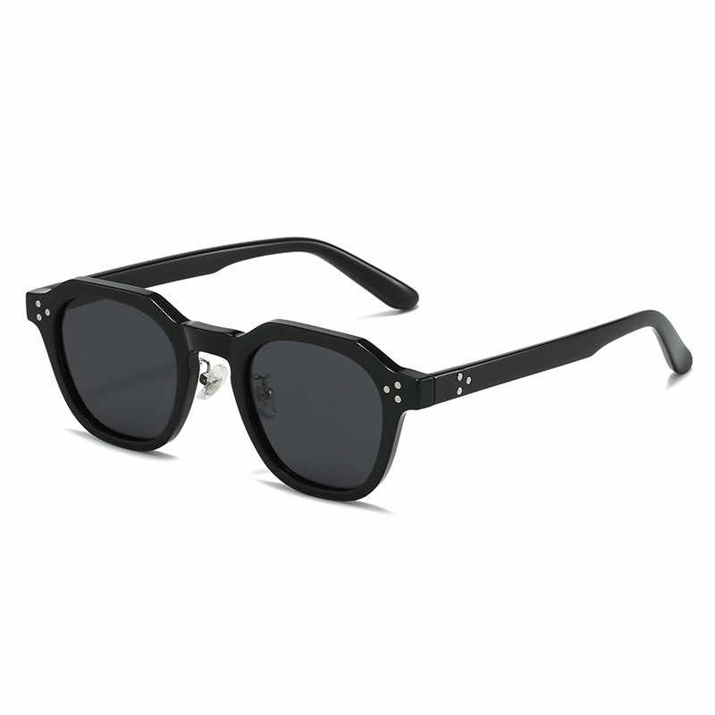 TR1004 New Cross-border Korean Niche TR90 Polarized Retro Unisex Ins Street Sunglasses 图5