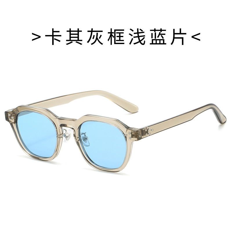 TR1004 New Cross-border Korean Niche TR90 Polarized Retro Unisex Ins Street Sunglasses 图12