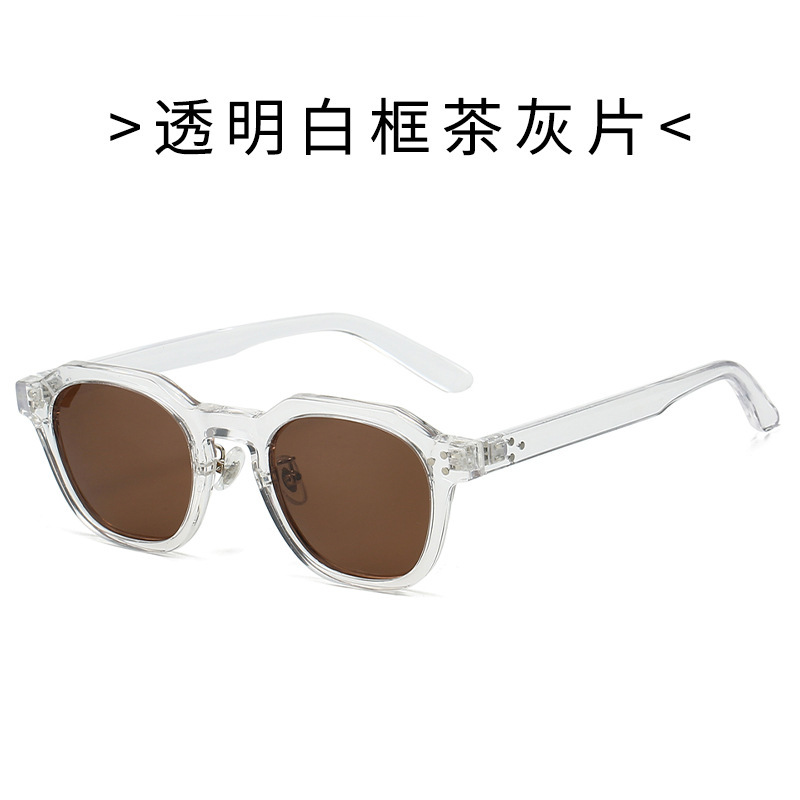 TR1004 New Cross-border Korean Niche TR90 Polarized Retro Unisex Ins Street Sunglasses 图13