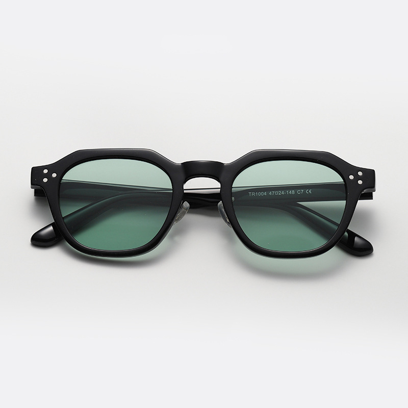 2026 New Retro American Punk Polygon TR90 Polarized Unisex Cross-border Sunglasses 图5