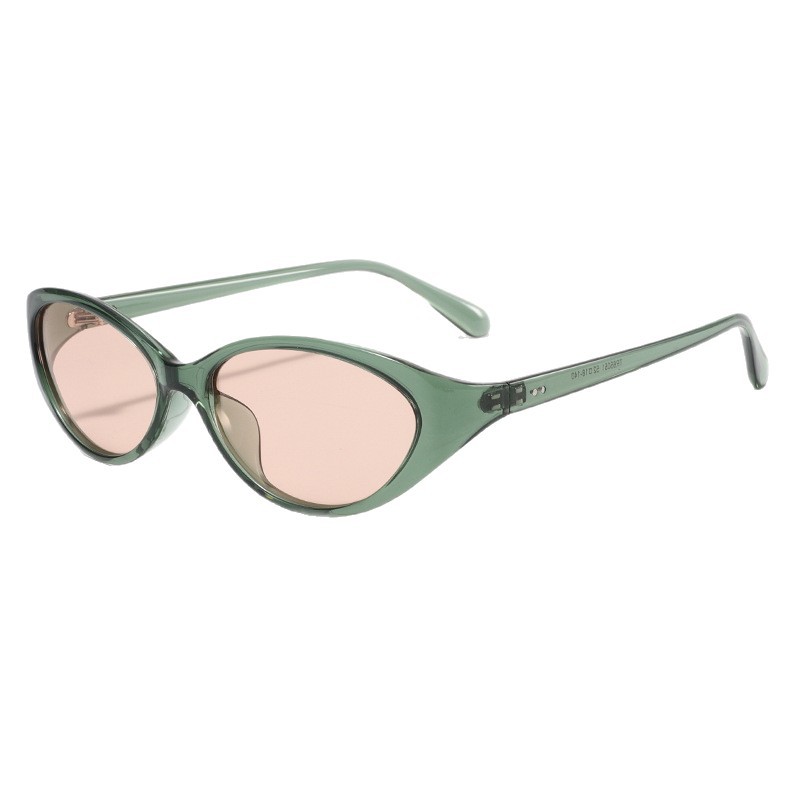 2026 New European American Y2K Retro Cat Eye Headband Polarized Sunglasses Women
