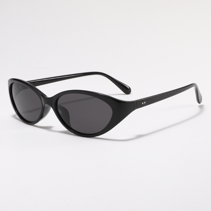2026 New European American Y2K Retro Cat Eye Headband Polarized Sunglasses Women 图2